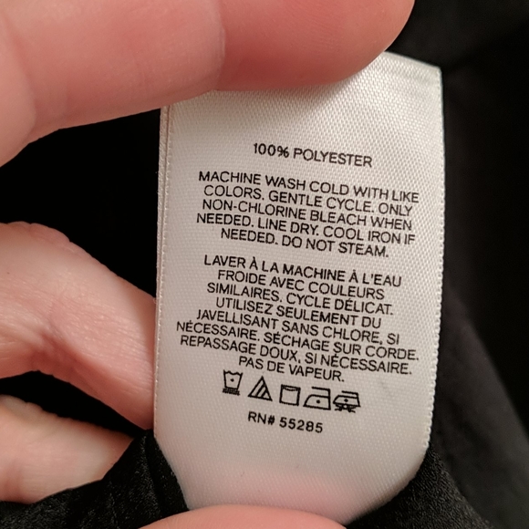 BLK Bohemian blouse flowy sleeves NWOT - Picture 6 of 8